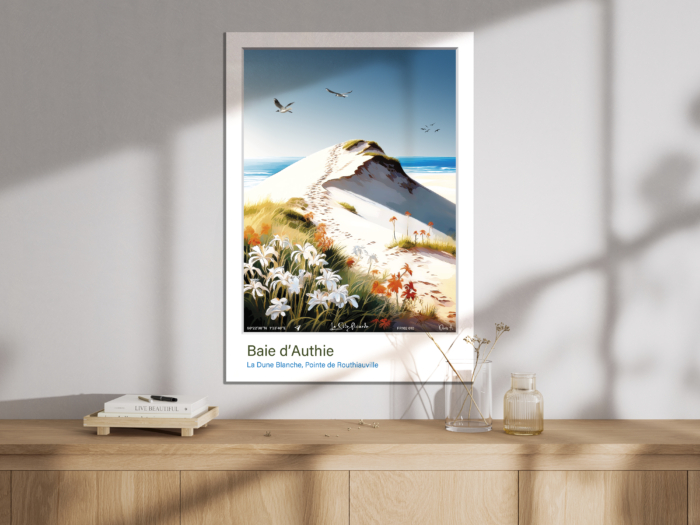Affiche Pointe de Routhiauville la Dune Blanche - Baie d'Authie – Image 3