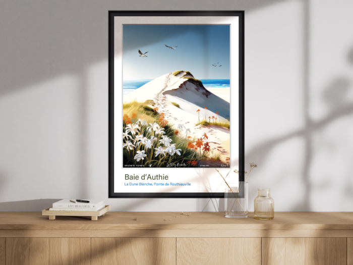 Affiche Pointe de Routhiauville la Dune Blanche - Baie d'Authie – Image 2