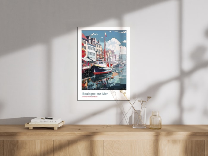 Affiche Premier Port de Pêche - Boulogne-sur-Mer – Image 6