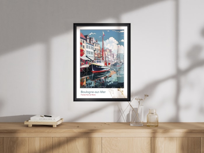 Affiche Premier Port de Pêche - Boulogne-sur-Mer – Image 5