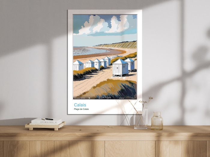 Affiche La Plage de Calais - Calais – Image 3