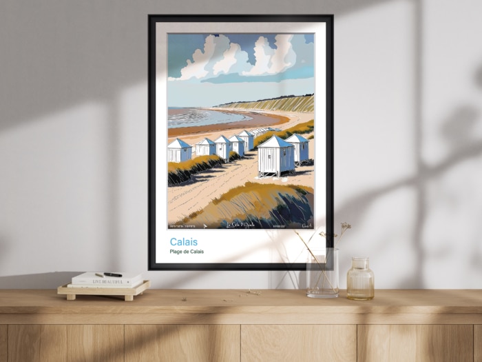 Affiche La Plage de Calais - Calais – Image 2