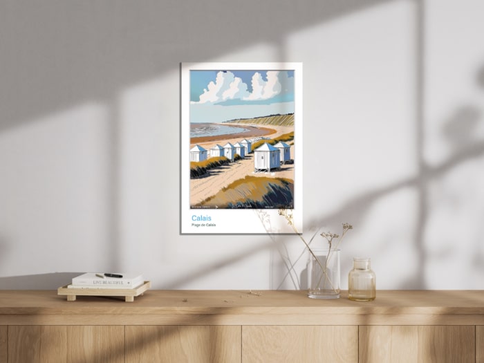 Affiche La Plage de Calais - Calais – Image 6
