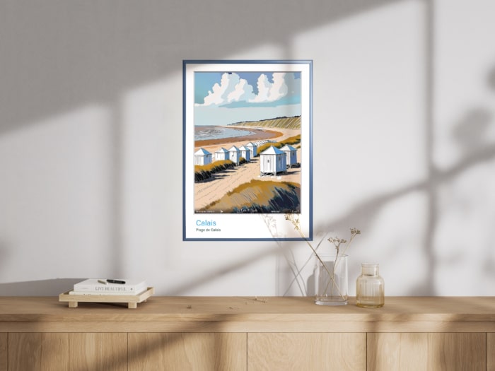 Affiche La Plage de Calais - Calais – Image 7