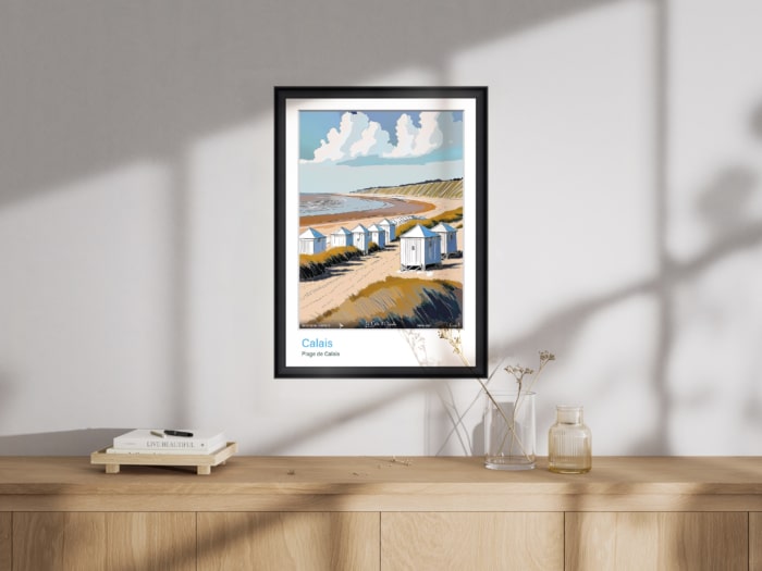 Affiche La Plage de Calais - Calais – Image 5