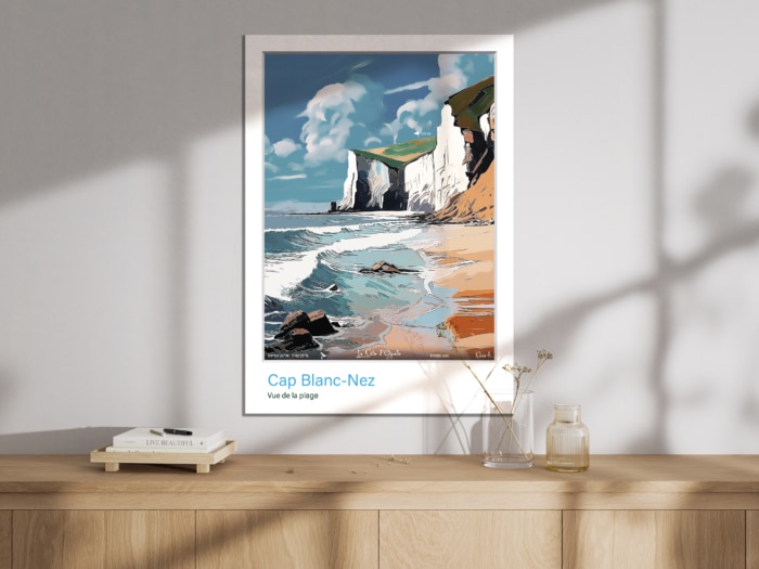Affiche Plage du Cap Blanc-Nez - Escalles – Image 3