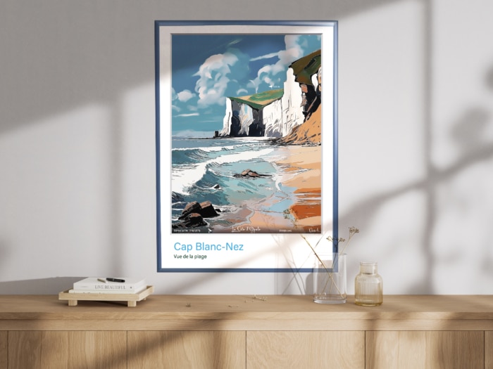 Affiche Plage du Cap Blanc-Nez - Escalles – Image 4