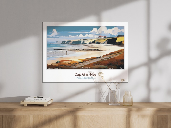 Affiche Plage du Cap Gris-Nez - Audinghen – Image 3