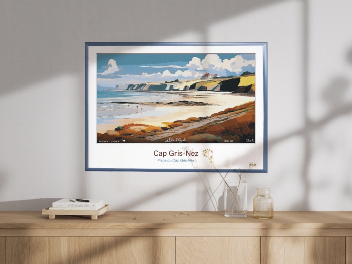 Affiche Plage du Cap Gris-Nez - Audinghen – Image 4