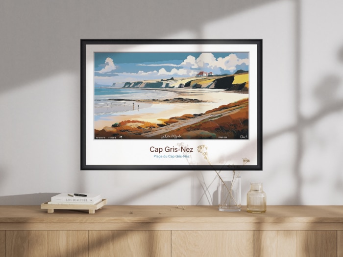 Affiche Plage du Cap Gris-Nez - Audinghen – Image 2