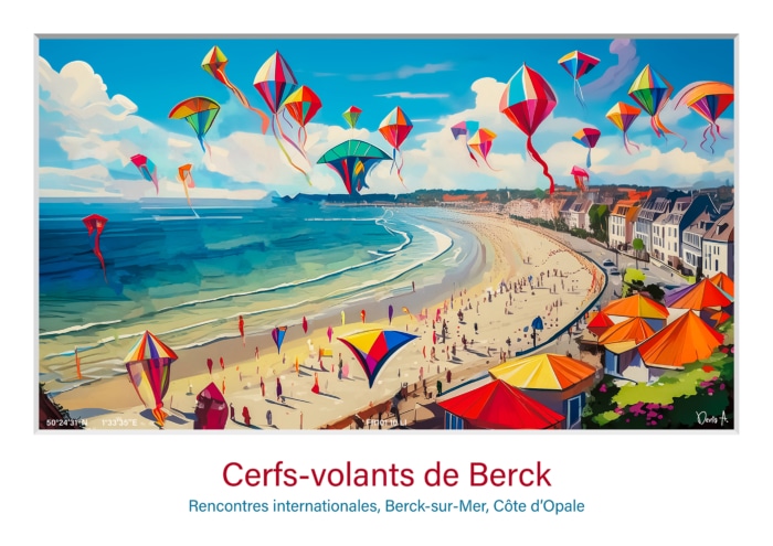 Affiche Cerfs-volants de Berck - Berck-sur-Mer