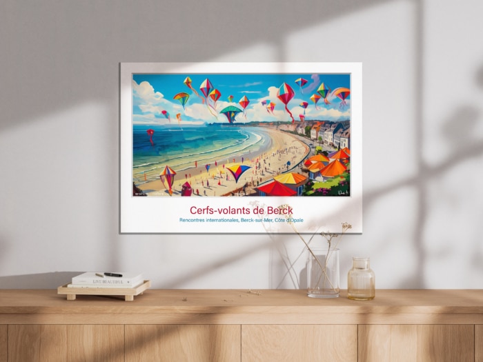 Affiche Cerfs-volants de Berck - Berck-sur-Mer – Image 3