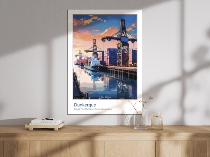 Affiche Grand Port Maritime Terminal container - Dunkerque – Image 3