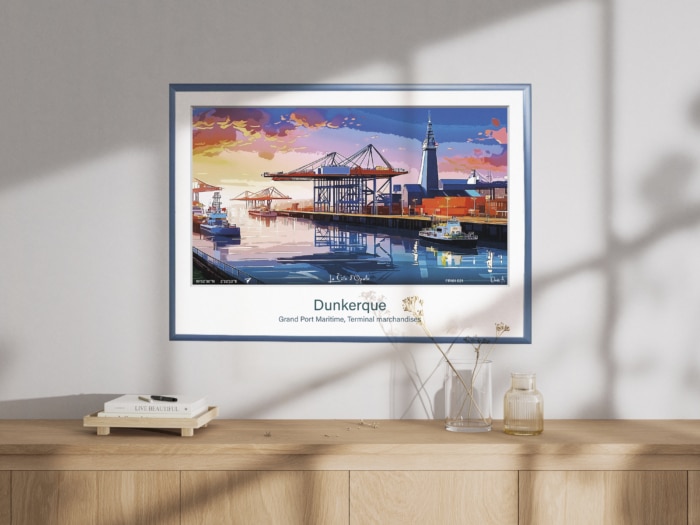 Affiche Grand Port Maritime Terminal marchandises - Dunkerque – Image 4