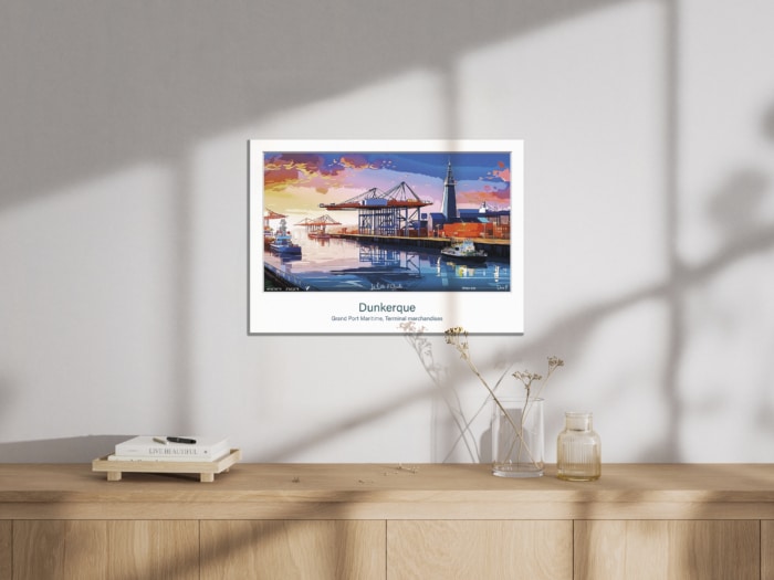 Affiche Grand Port Maritime Terminal marchandises - Dunkerque – Image 6