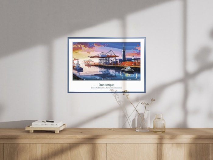 Affiche Grand Port Maritime Terminal marchandises - Dunkerque – Image 7