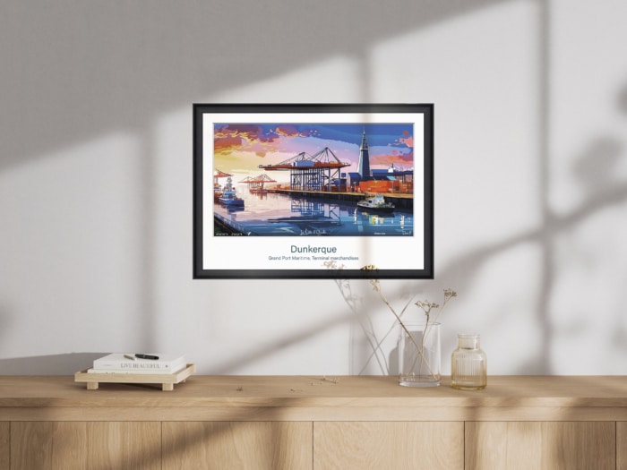 Affiche Grand Port Maritime Terminal marchandises - Dunkerque – Image 5