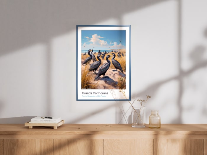 Affiche Grands Cormorans - Parc du Marquenterre – Image 7