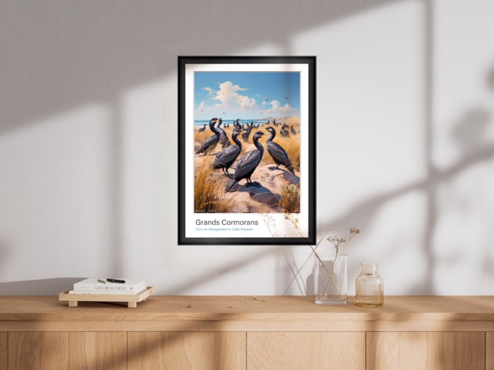 Affiche Grands Cormorans - Parc du Marquenterre – Image 5