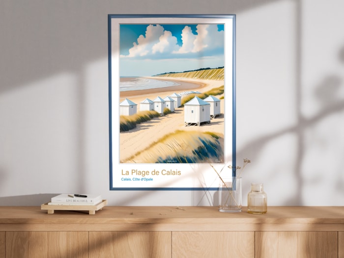 Affiche La Plage de Calais - Calais – Image 5