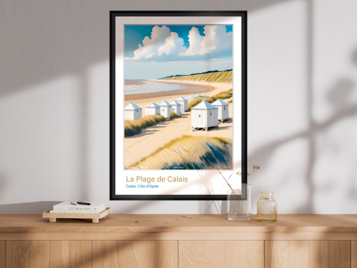 Affiche La Plage de Calais - Calais – Image 6