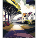 Affiche Villas du Touquet - Le Touquet-Paris-Plage