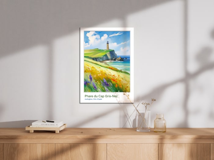 Affiche Phare du Cap Gris-Nez - Audinghen – Image 3