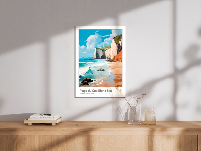 Affiche Plage du Cap Blanc-Nez - Escalles – Image 6