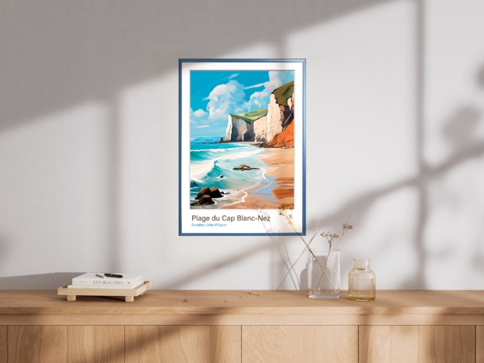 Affiche Plage du Cap Blanc-Nez - Escalles – Image 7