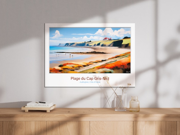 Affiche Plage du Cap Gris-Nez - Audinghen – Image 3