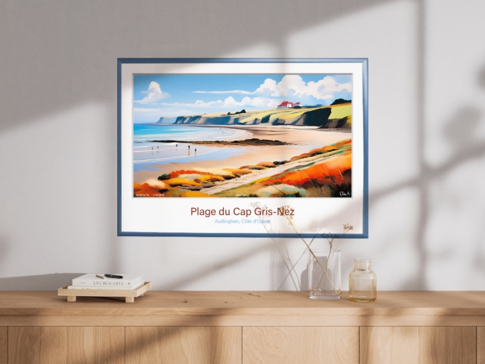 Affiche Plage du Cap Gris-Nez - Audinghen – Image 4