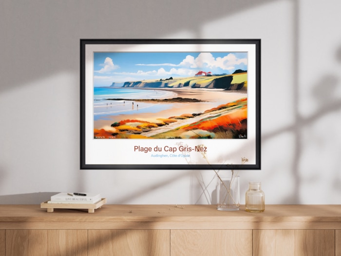 Affiche Plage du Cap Gris-Nez - Audinghen – Image 2