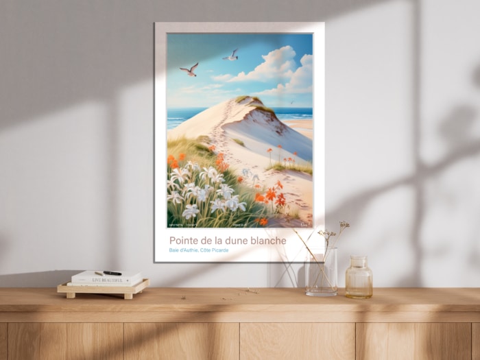 Affiche Pointe de la dune blanche - Baie d'Authie – Image 3