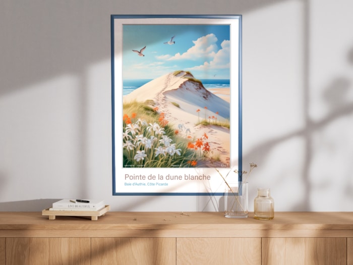 Affiche Pointe de la dune blanche - Baie d'Authie – Image 4