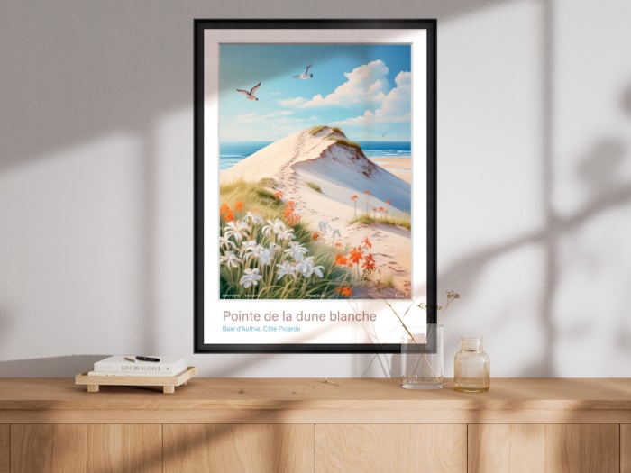 Affiche Pointe de la dune blanche - Baie d'Authie – Image 2