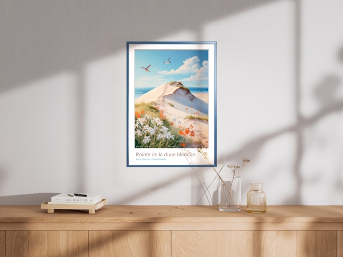 Affiche Pointe de la dune blanche - Baie d'Authie – Image 7