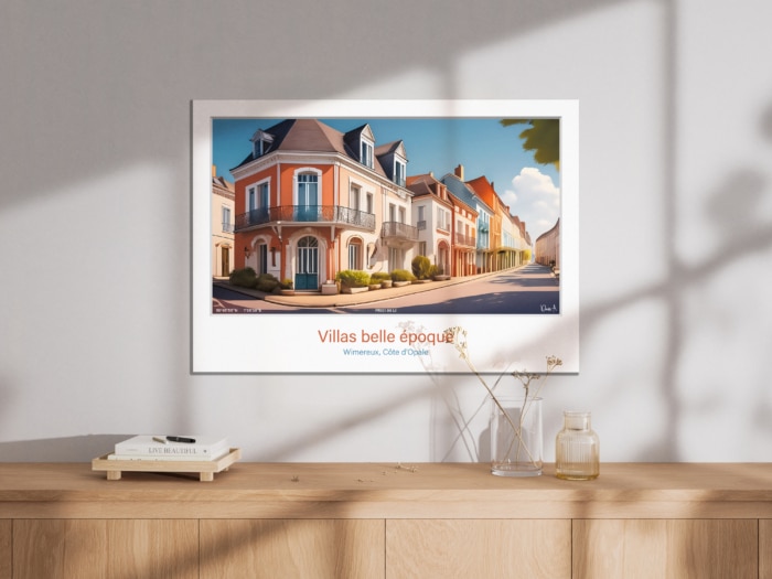 Affiche Villas belle époque - Wimereux – Image 3