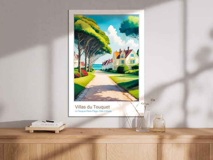 Affiche Villas du Touquet - Le Touquet-Paris-Plage – Image 3