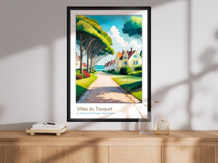 Affiche Villas du Touquet - Le Touquet-Paris-Plage – Image 2