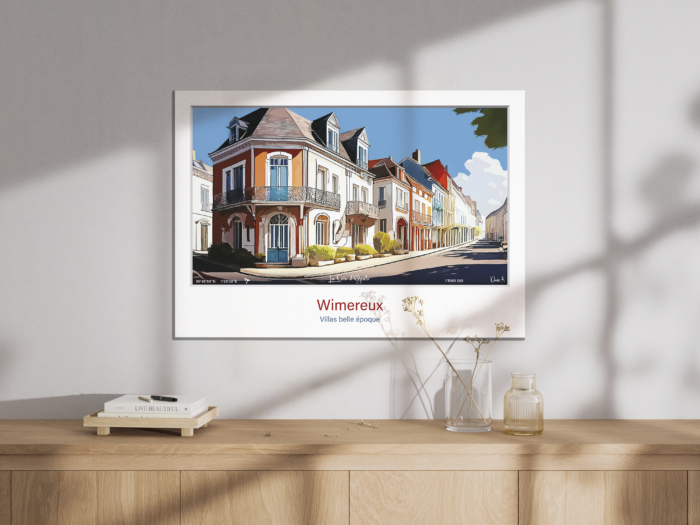 Affiche Villas belle époque - Wimereux – Image 3