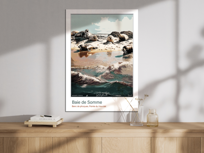 Affiche Refuge des phoques - Baie de Somme – Image 3