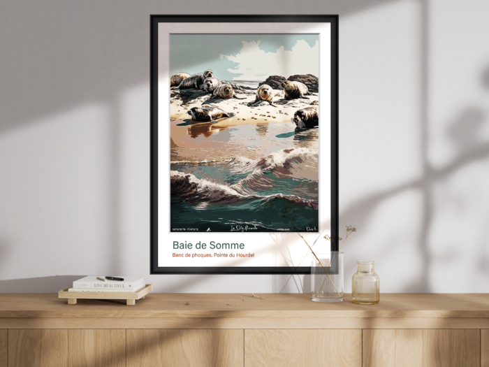 Affiche Refuge des phoques - Baie de Somme – Image 2