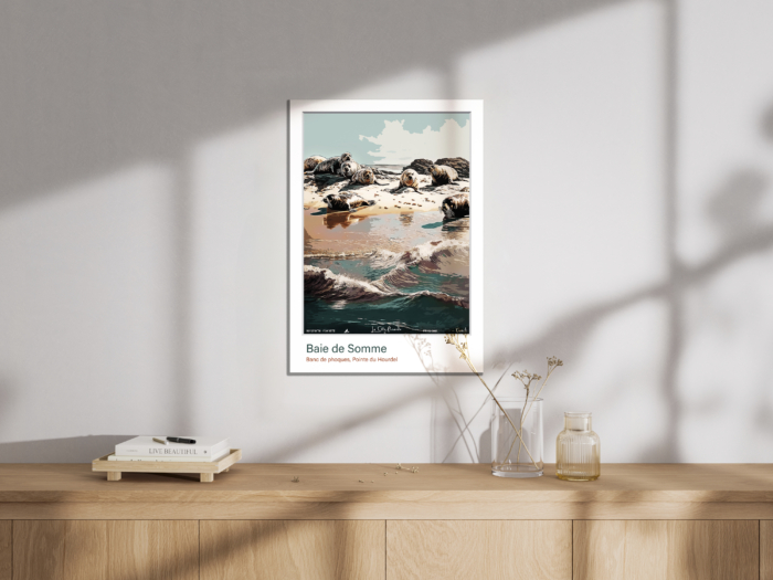 Affiche Refuge des phoques - Baie de Somme – Image 5
