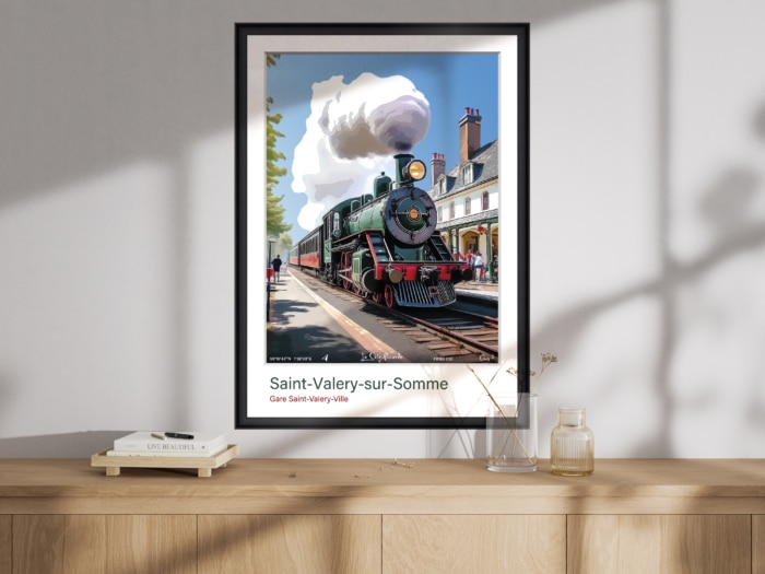 Affiche Gare Saint-Valery-Ville - Saint-Valery-sur-Somme – Image 2