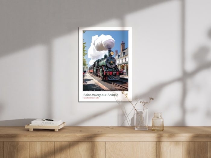 Affiche Gare Saint-Valery-Ville - Saint-Valery-sur-Somme – Image 7