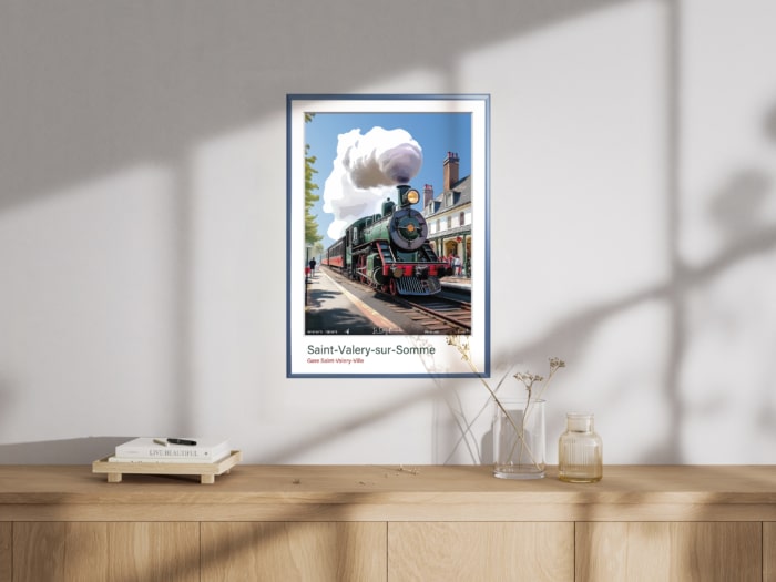 Affiche Gare Saint-Valery-Ville - Saint-Valery-sur-Somme – Image 8