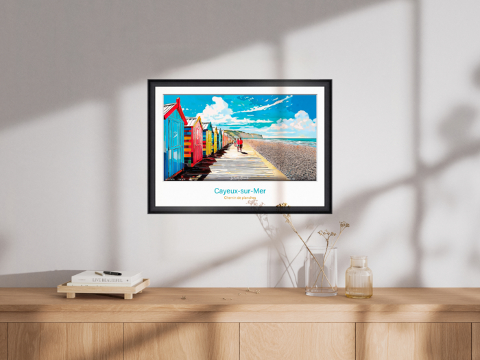 Affiche Chemin de planches - Cayeux-sur-Mer – Image 4