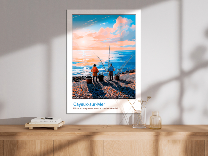Affiche Pêche au maquereau - Cayeux-sur-Mer – Image 3