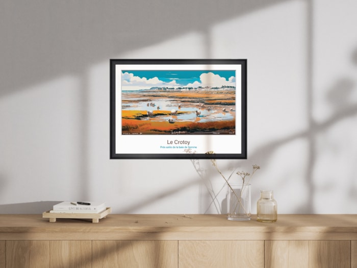 Affiche Prés salés de la baie de Somme - Le Crotoy – Image 5