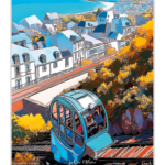 Affiche Funiculaire des Terrasses - Le Tréport